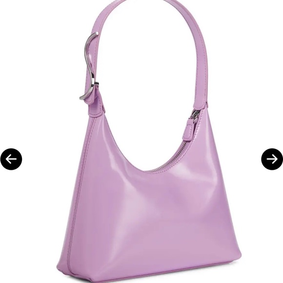 Staud Scotty Bag Lavender Shoulder Bag - Picture 7 of 12